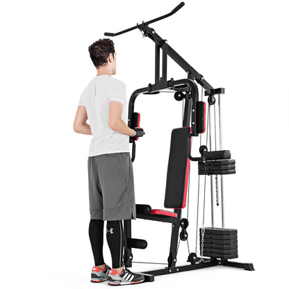 Multifunction Cross Trainer Workout Machine Strength Training Fitness Exercise